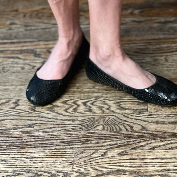 Steve Madden Sequin Ballet Flats - Picture 3 of 7